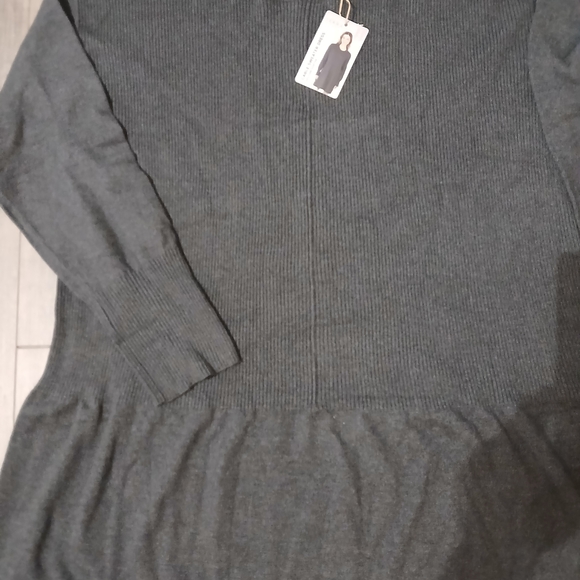 Serra Womens XL Sage Green Sweater Dress BRAND NEW - Picture 2 of 5